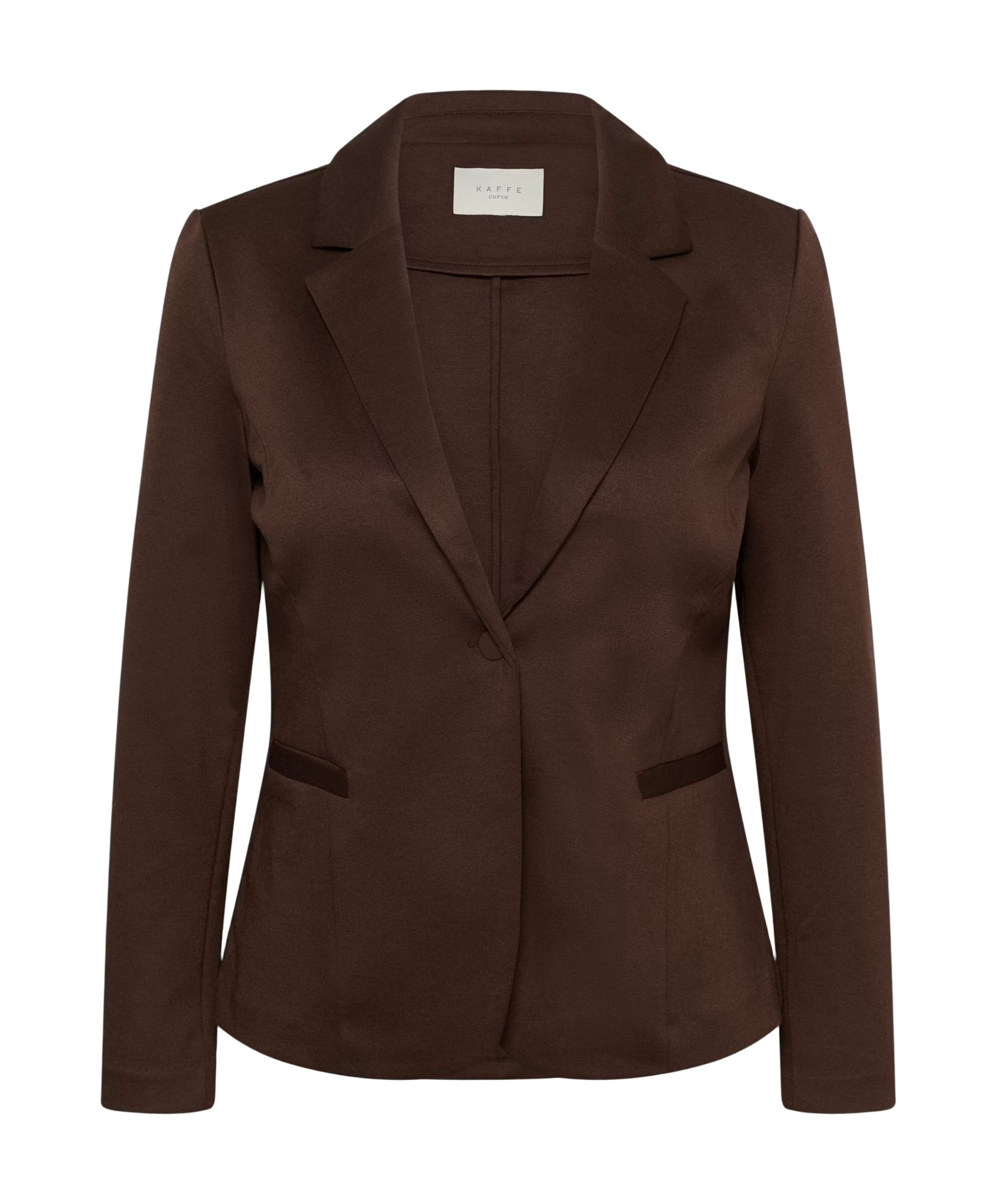 Dames blazer bruin