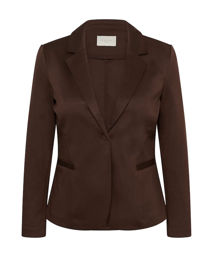 Dames blazer bruin