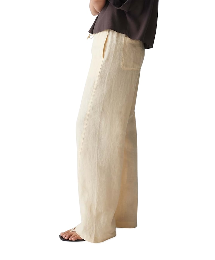 Mileni resort dames broek geel