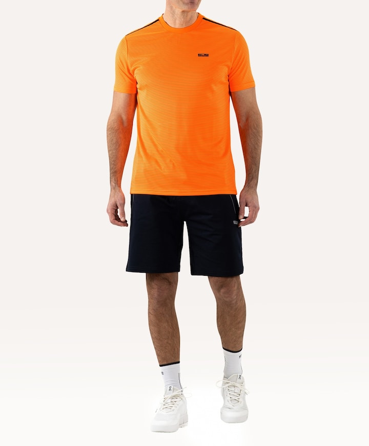 Heren t-shirt oranje