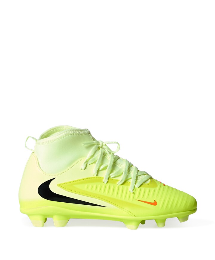 Jr Phantom 6 High Club Fg/mg jongens voetbalschoenen geel