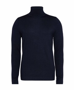 Heren coltrui blauw