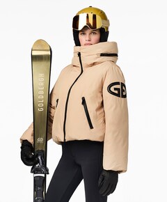 Dames ski-jas beige