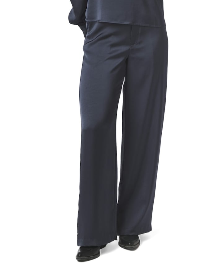 Emmett Heavy Sateen Pants dames broek blauw