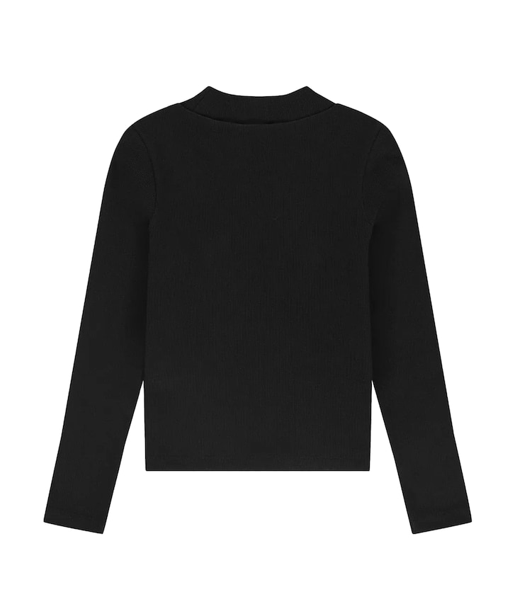 Meisjes longsleeve zwart