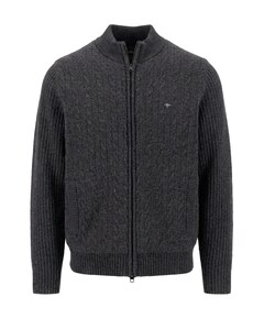 Heren vest grijs