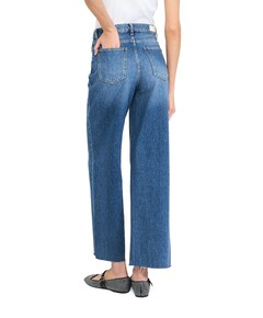 Bone Wide Leg L.W. jeans blauw