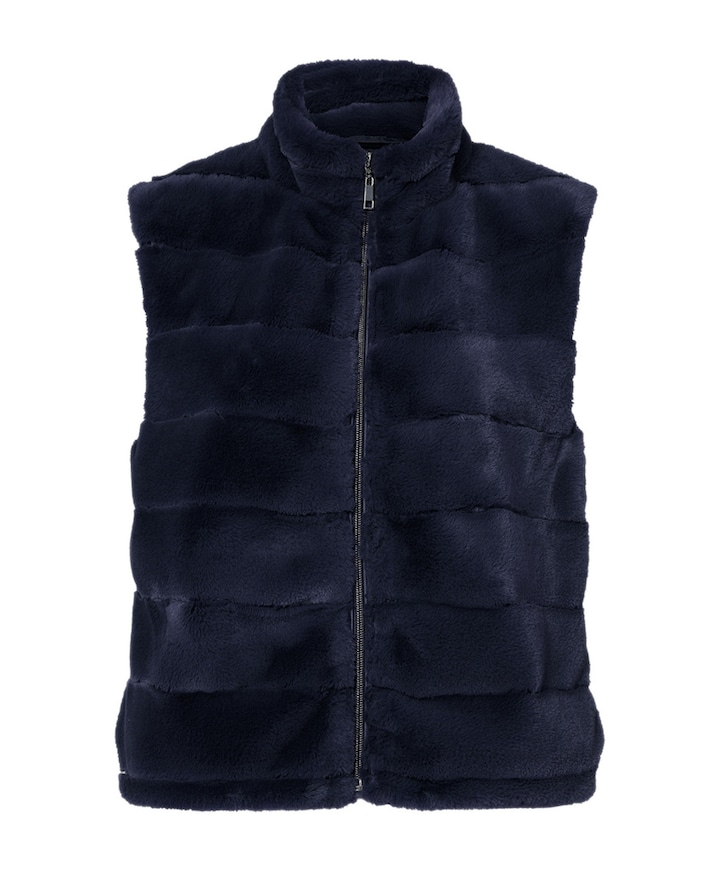 Dames bodywarmer blauw