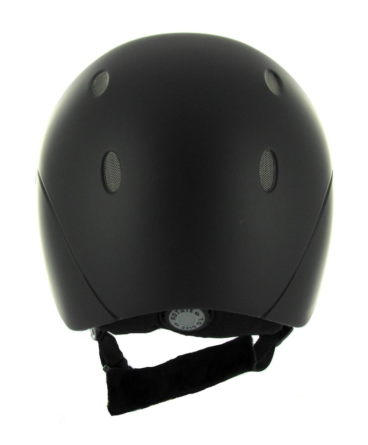 Skihelm zwart