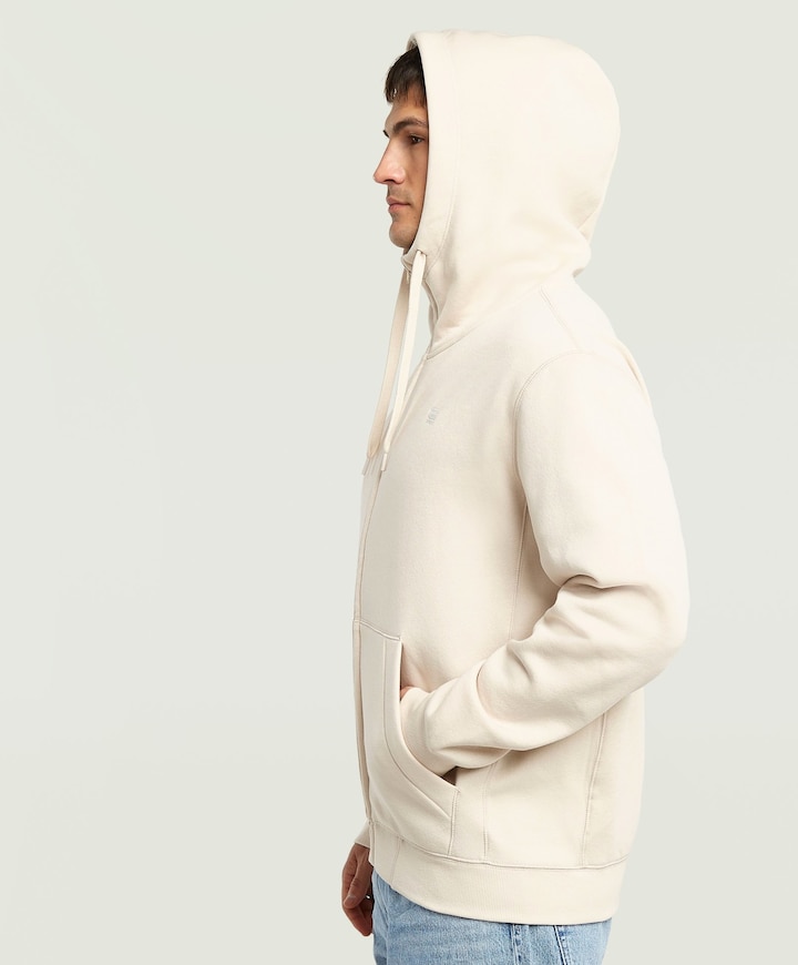 Heren vest ecru