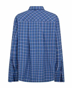 Dames blouse blauw