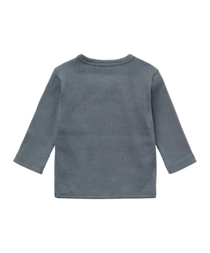Uniseks longsleeve grijs