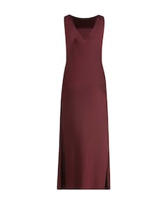Dames jurk bordeaux