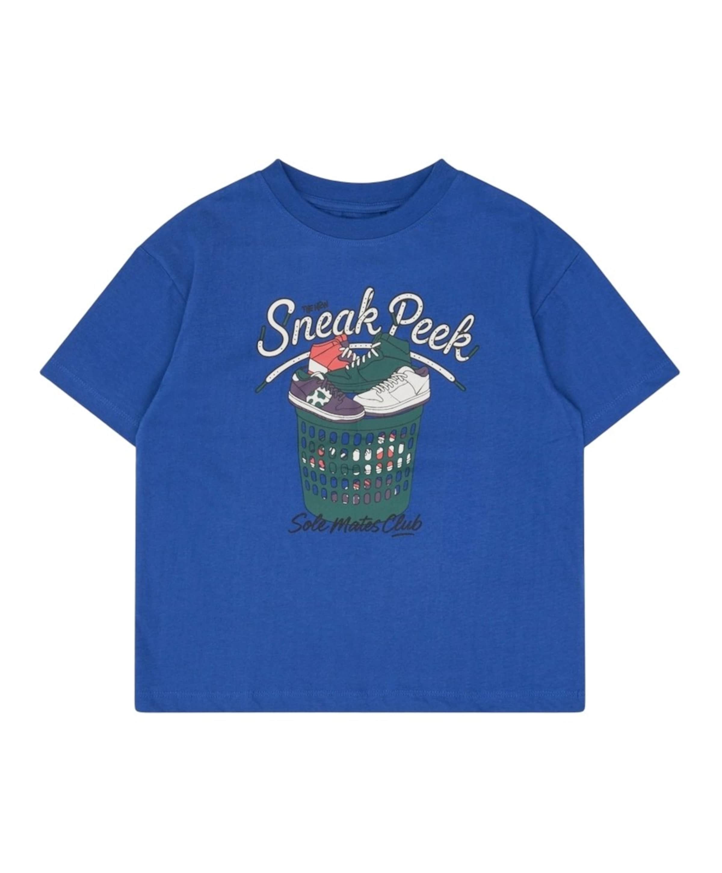 Jongens T-shirt blauw