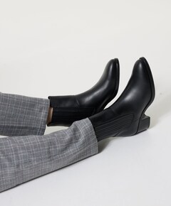 Sharmae dames enkellaarzen zwart