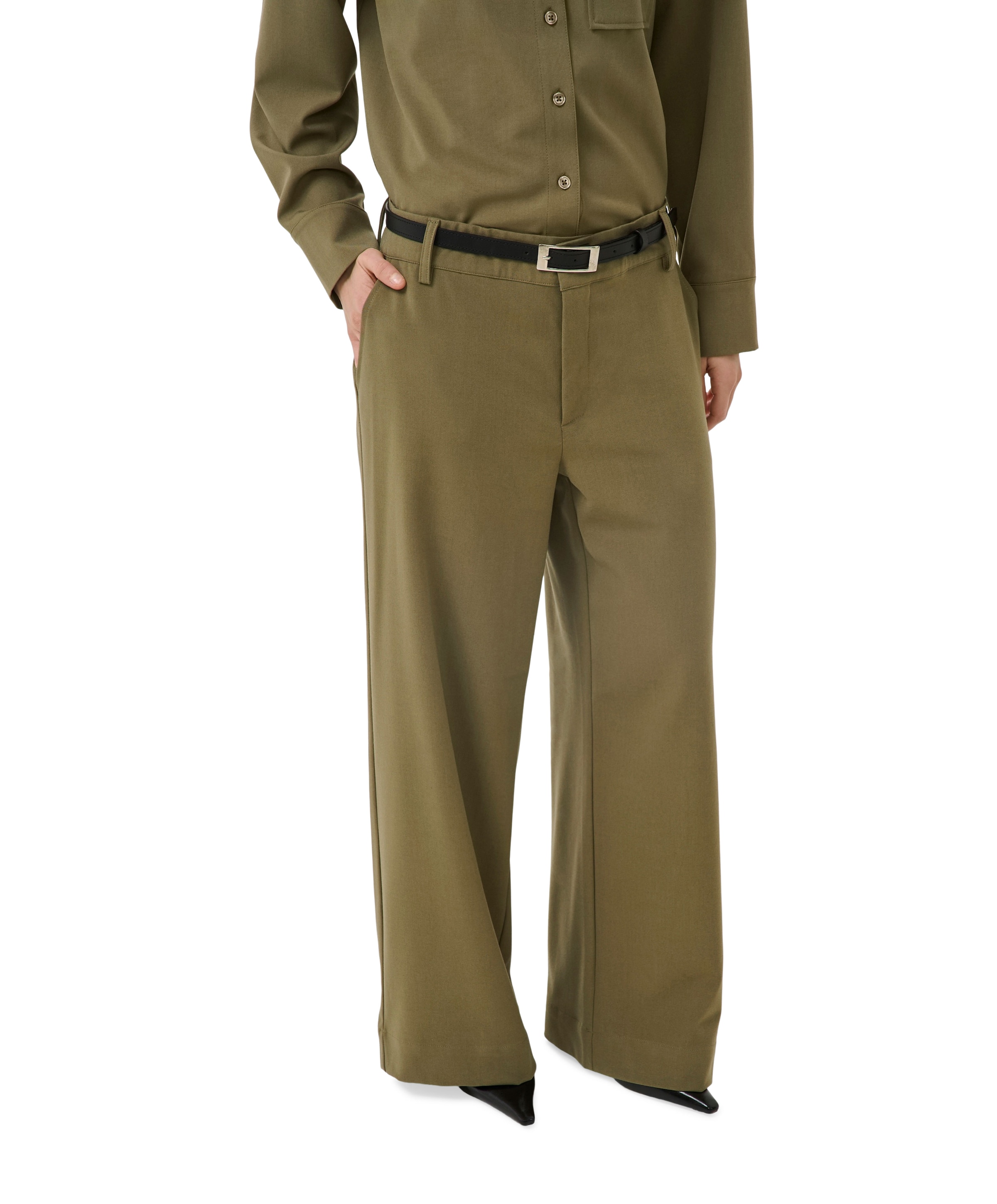 MWHace Wide Pant dames broek groen