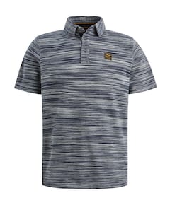Heren polo blauw