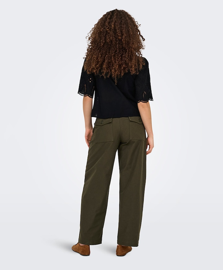 Dames blouse zwart