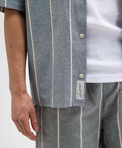 Heren overshirt blauw