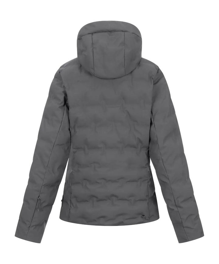 Dames ski-jas grijs