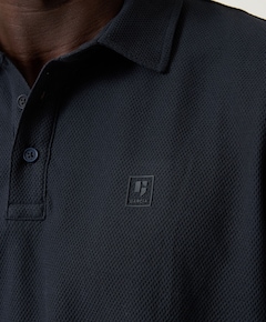 Heren polo blauw
