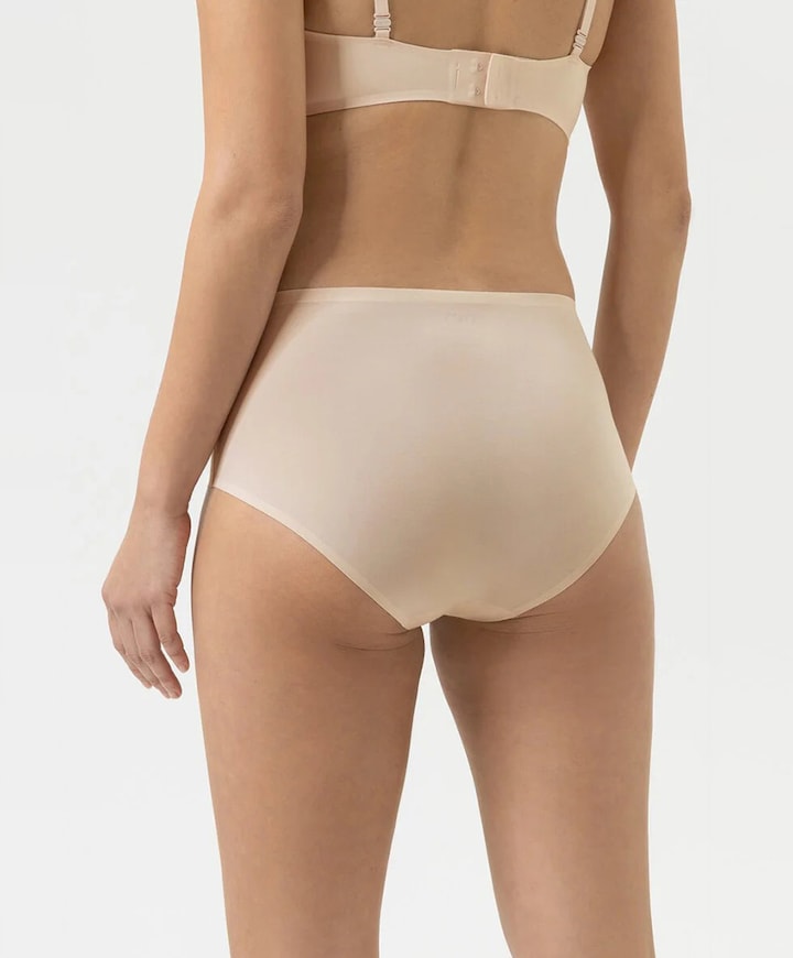 Dames short beige