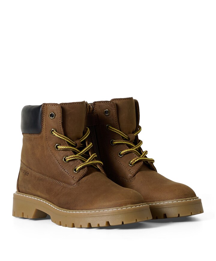 jongens veterschoenen bruin