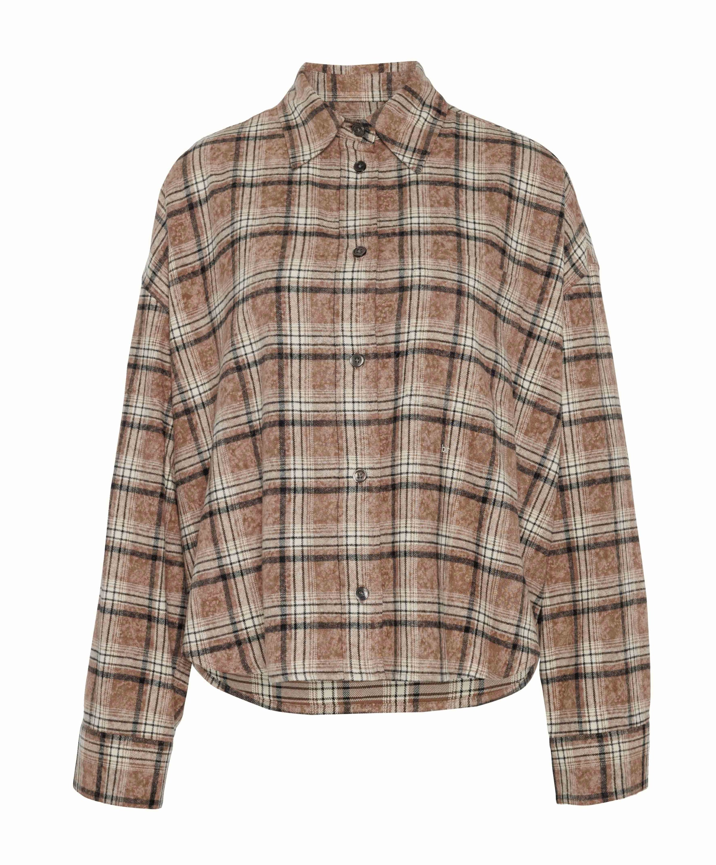 Dames blouse bruin