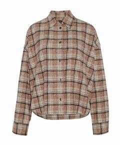 Dames blouse bruin