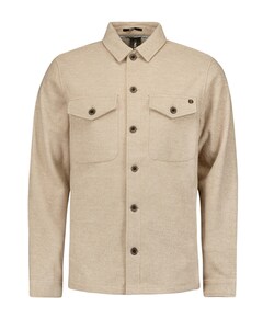 Overhemd lange mouw beige