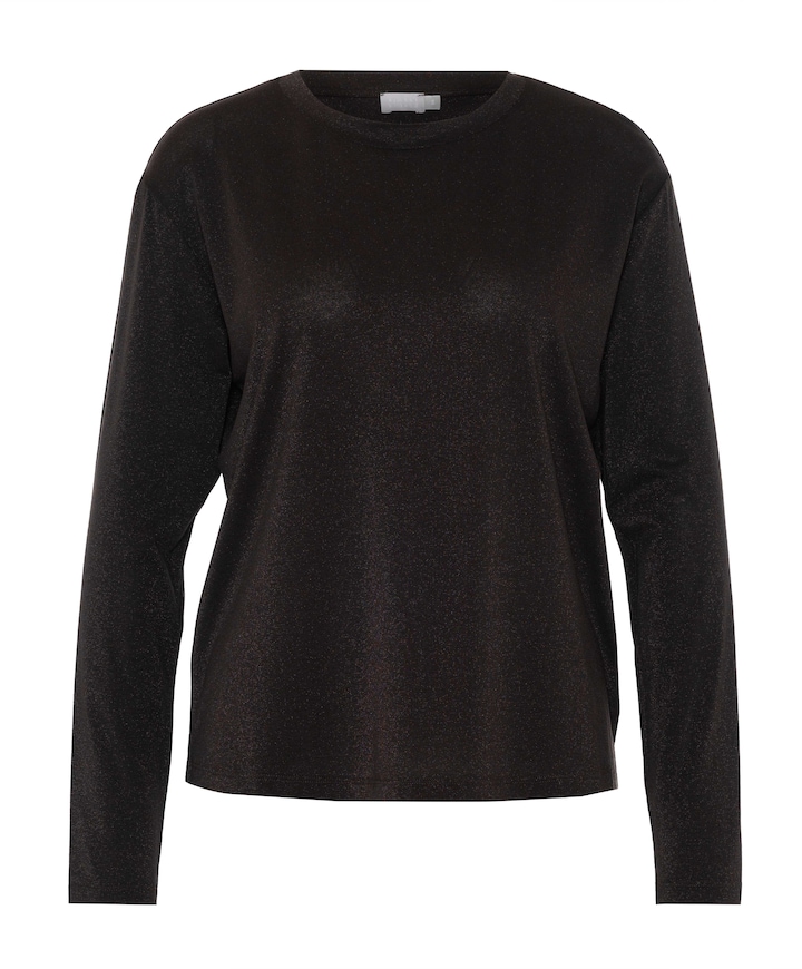 Dames longsleeve bruin