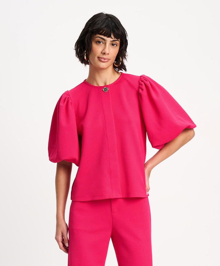 Dames blouse roze