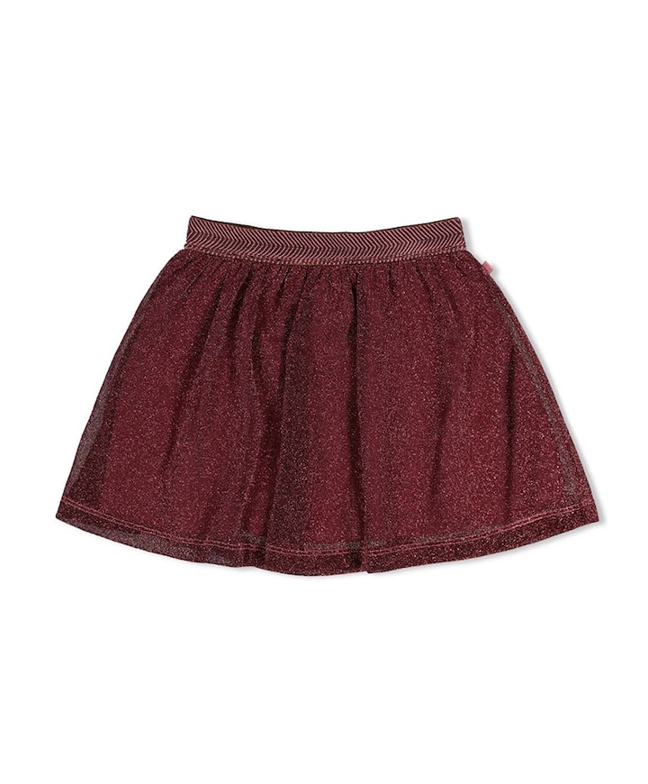 Meisjes rok bordeaux