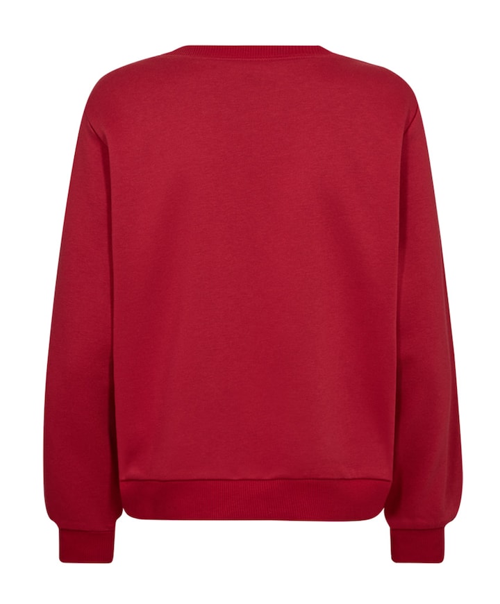 Dames sweater rood