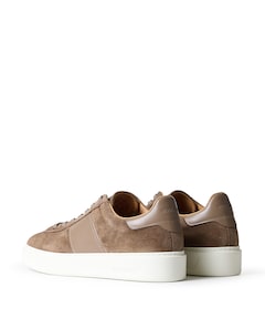 CLASSIC COURT BAND MAN heren sneakers beige