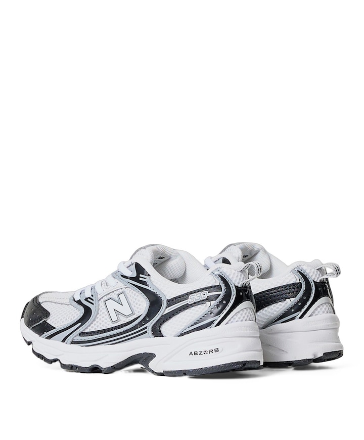 530 bungee lace uniseks sneakers  zwart
