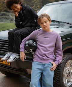 Jongens sweater paars