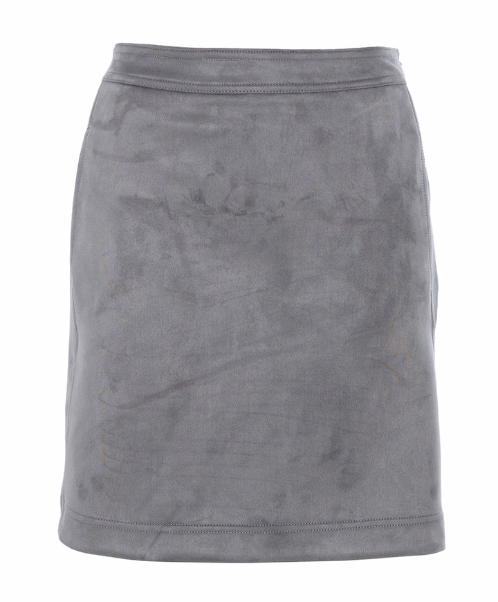 Dames rok grijs