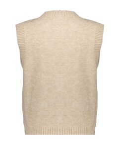 Dames gilet beige