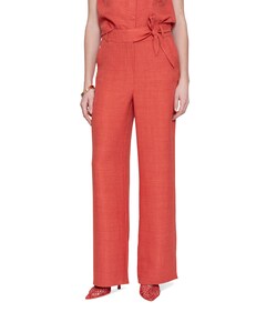 With strap dames broek brique