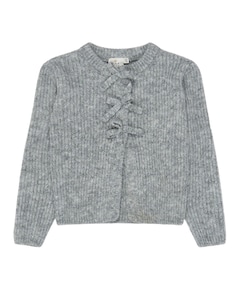 Meisjes vest grijs
