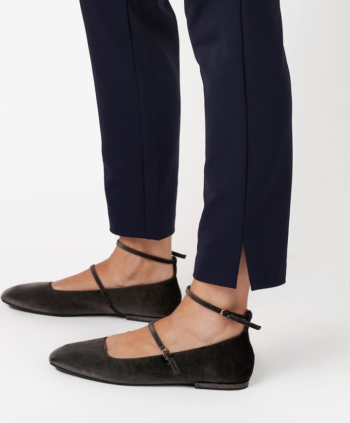 Jenny business dames broek blauw
