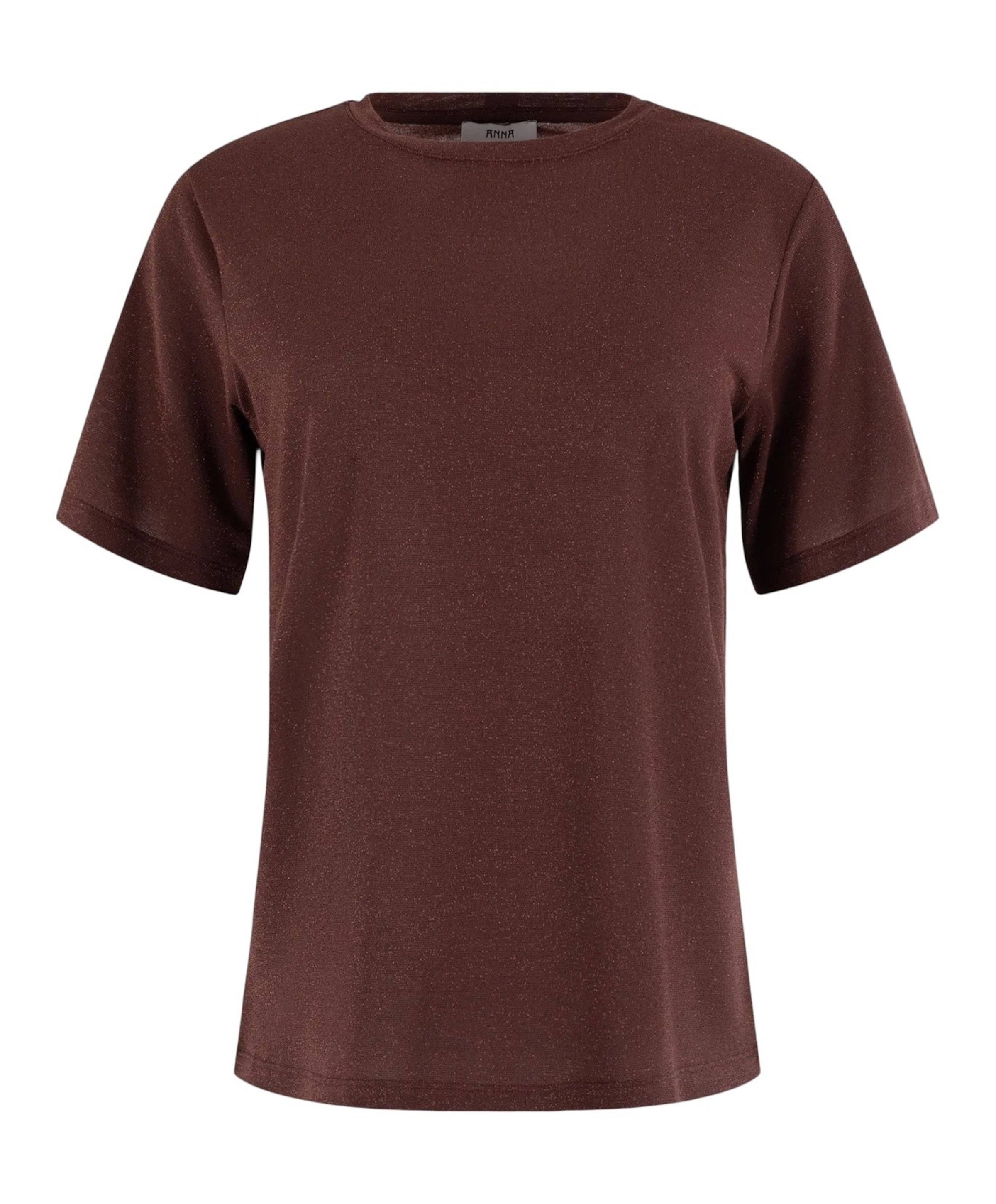 Dames T-shirt bruin