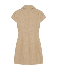 Dames jurk beige