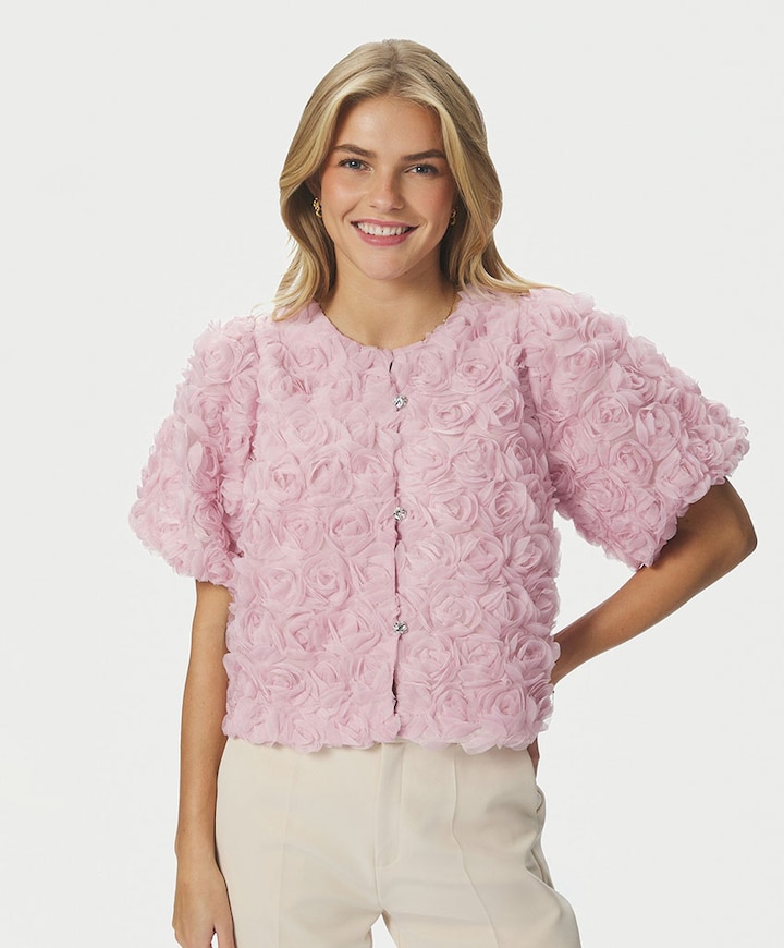 Dames blouse roze