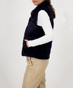 Dames bodywarmer blauw