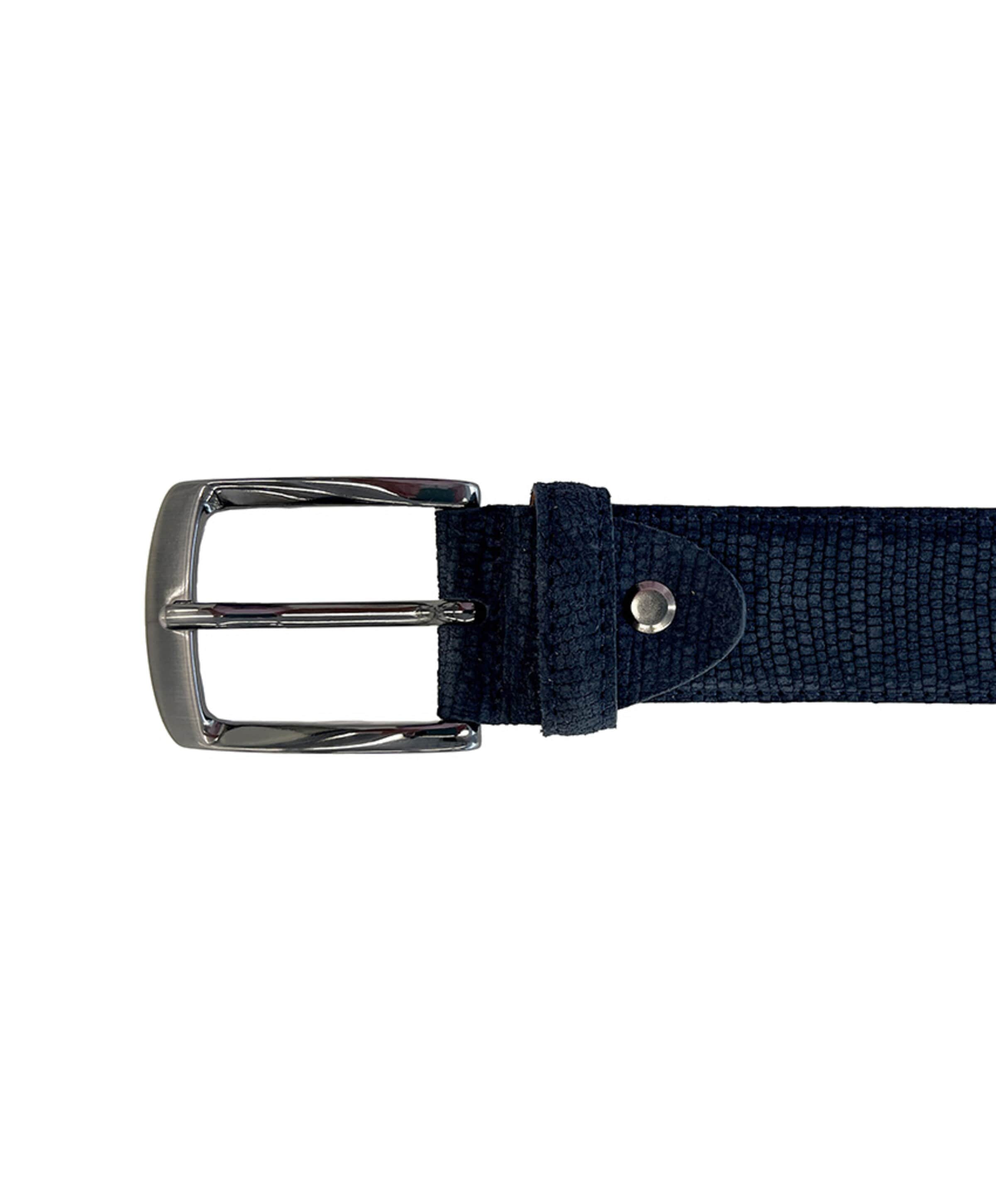 Heren riem blauw