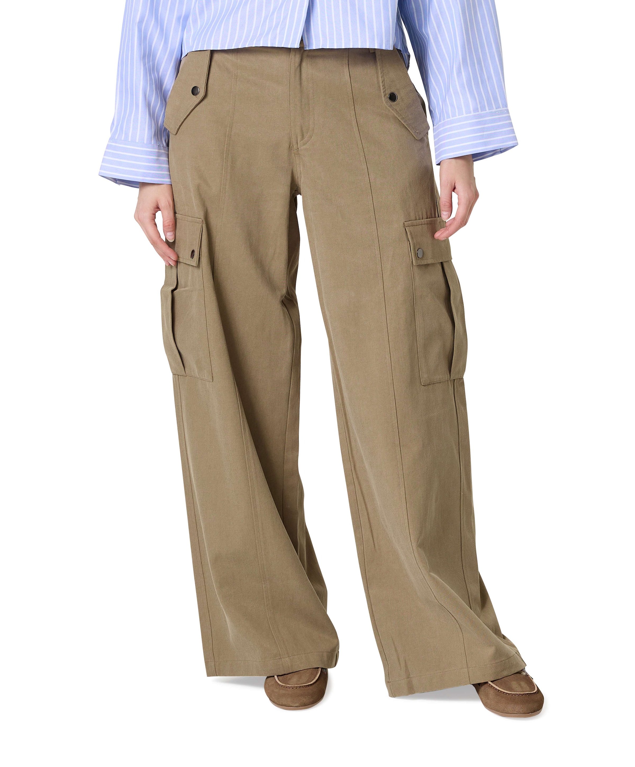 dames broek beige