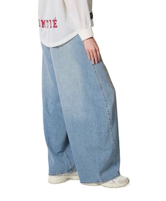 Super baggy barrel off roading BRL dames jeans blauw