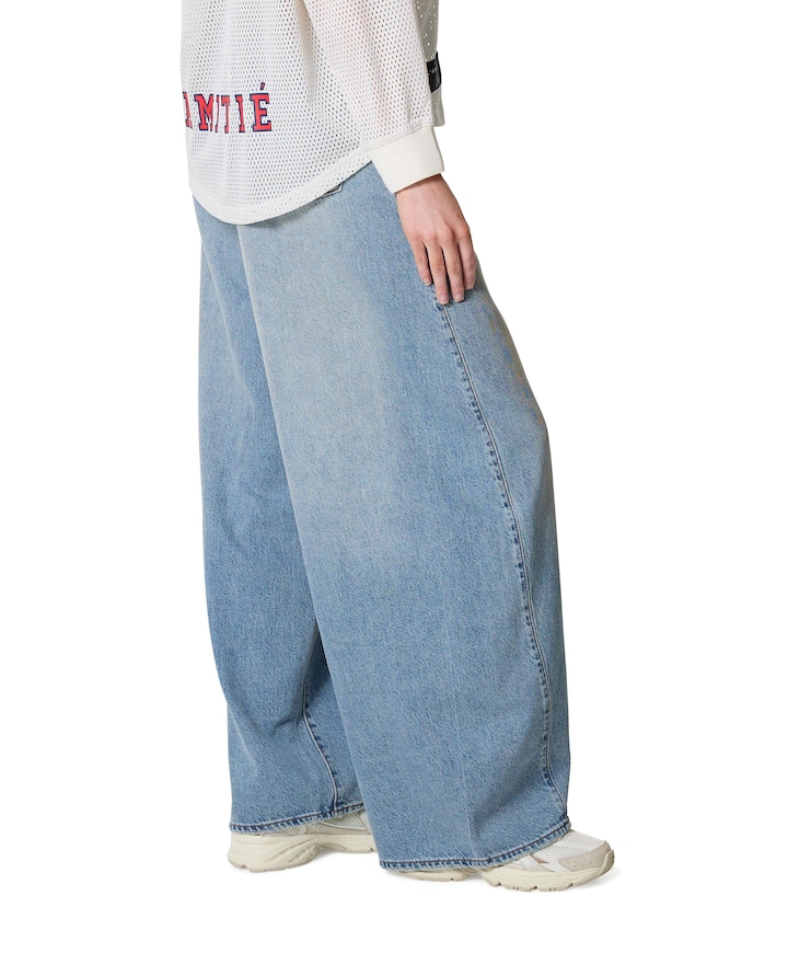 Super baggy barrel off roading BRL dames jeans blauw